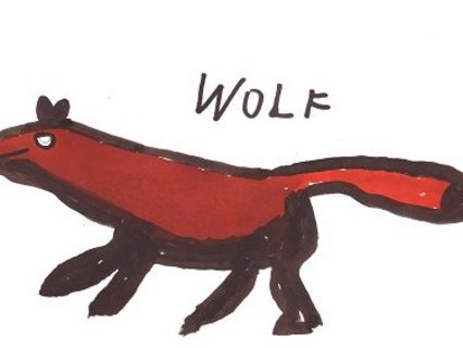 Fuchs, Wasserfarbe
